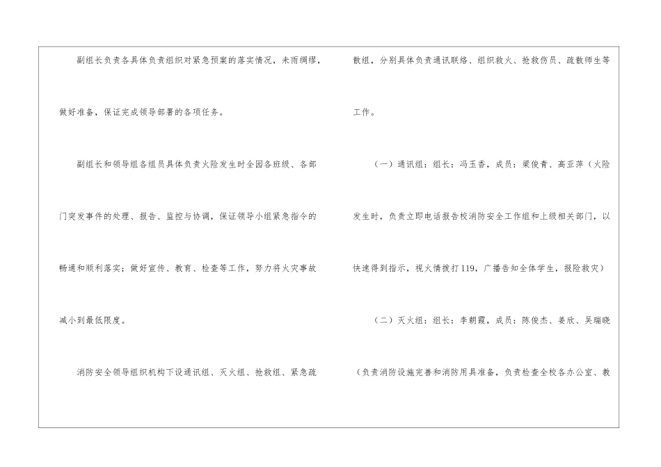 幼儿园消防安全应急预案推荐-应急预案_第2页