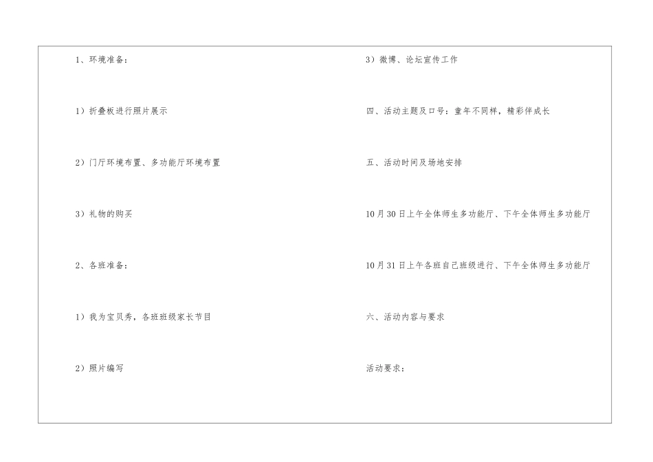 幼儿园艺术节活动方案(精选8篇)_第2页