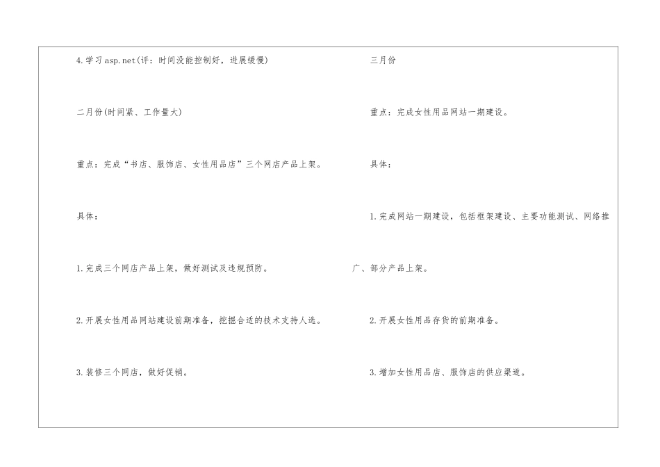 店长工作总结与计划_第2页