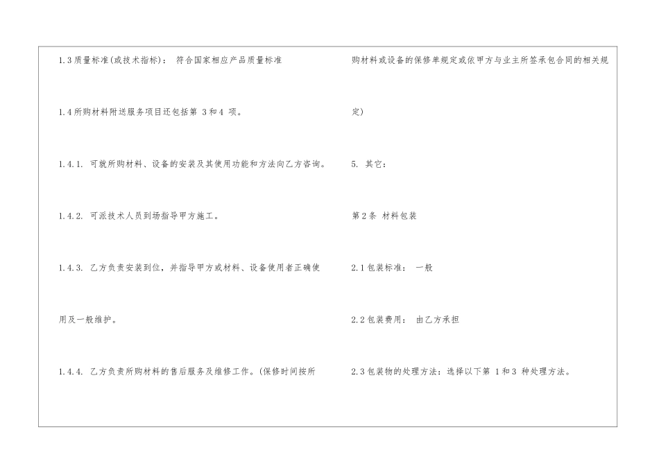 建材购销合同材料清单_第2页