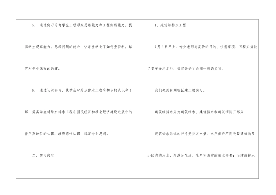 建筑大学实习报告三篇_第2页