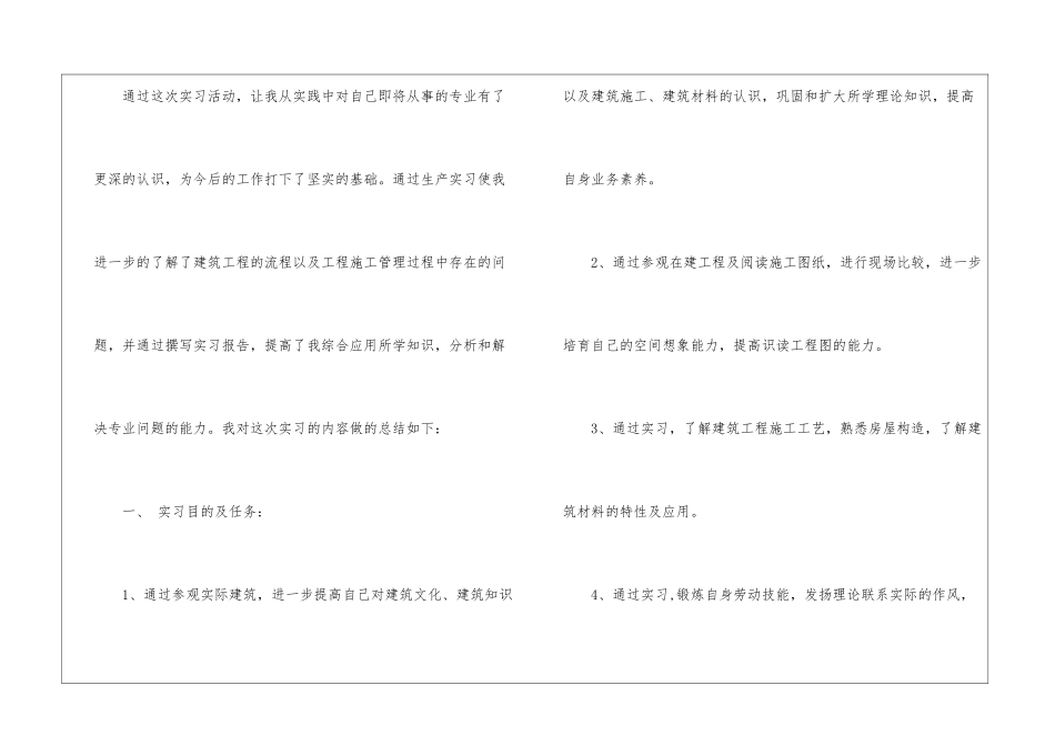 建筑大学实习报告六篇_第2页