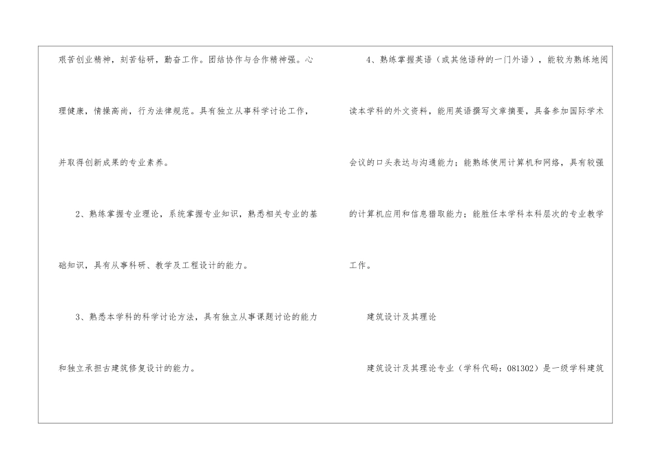 建筑设计技术专业有哪些考研方向_第2页