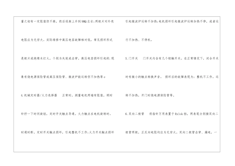 微波炉不加热是什么原因_第2页