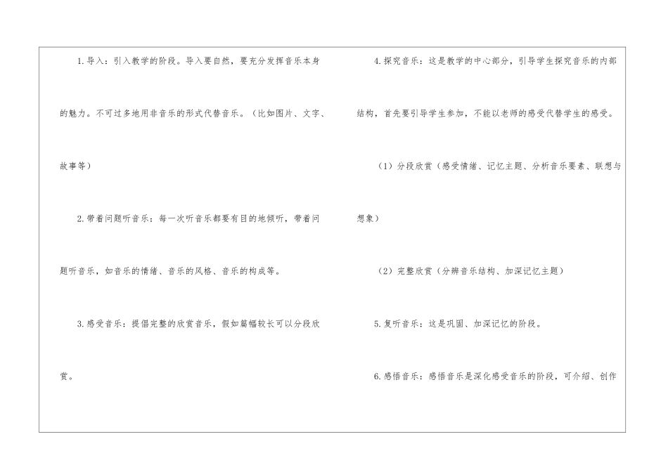 怎样上好小学音乐欣赏课_第3页