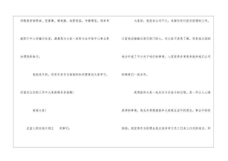总监入职自我介绍_第2页