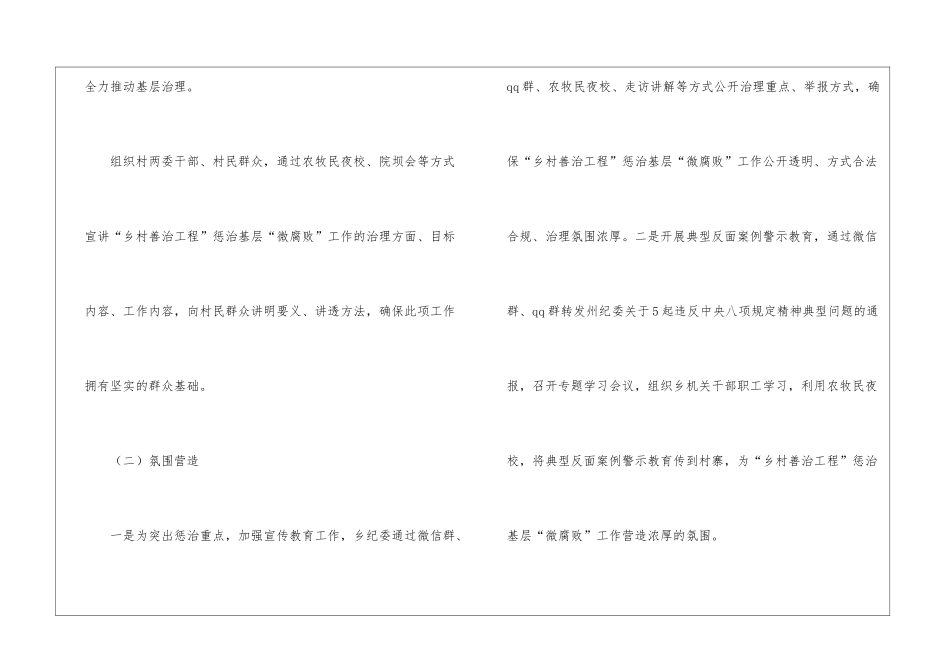 惩治基层“微腐败”工作报告_第2页