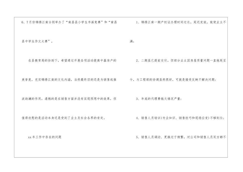 房地产销售个人年度工作总结_第2页