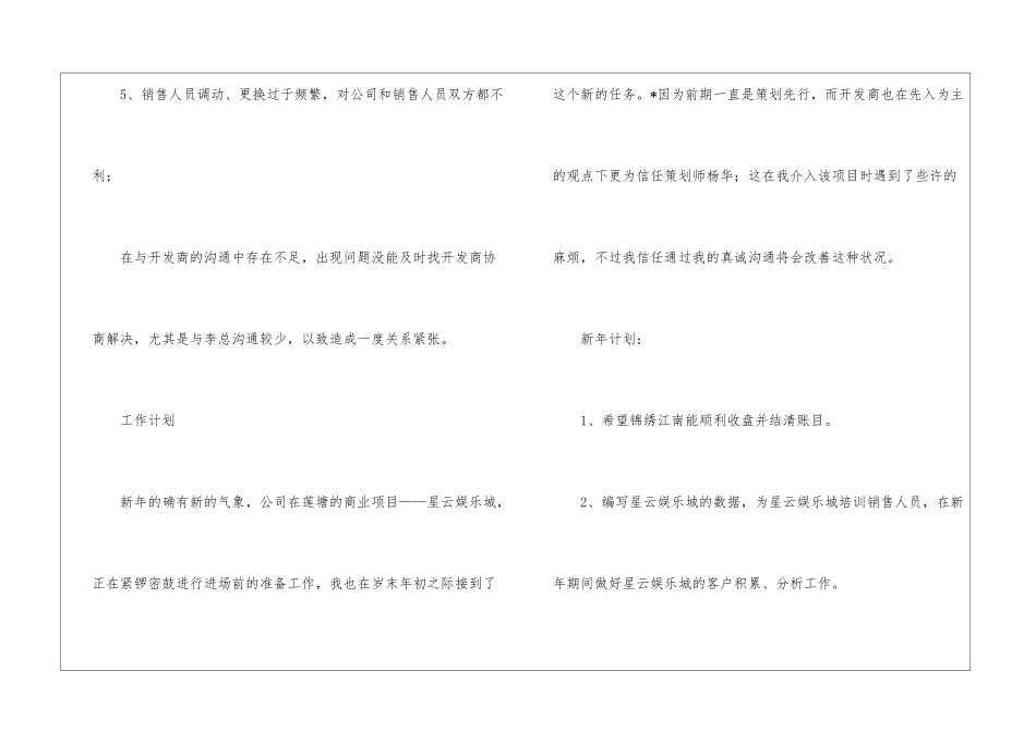 房地产销售年终工作总结_第3页