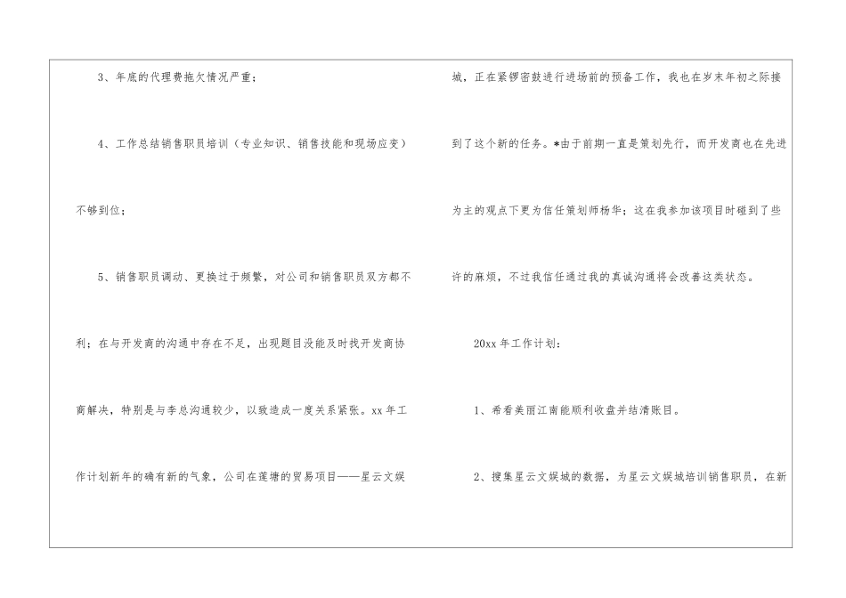 房地产销售年终总结3篇_第3页