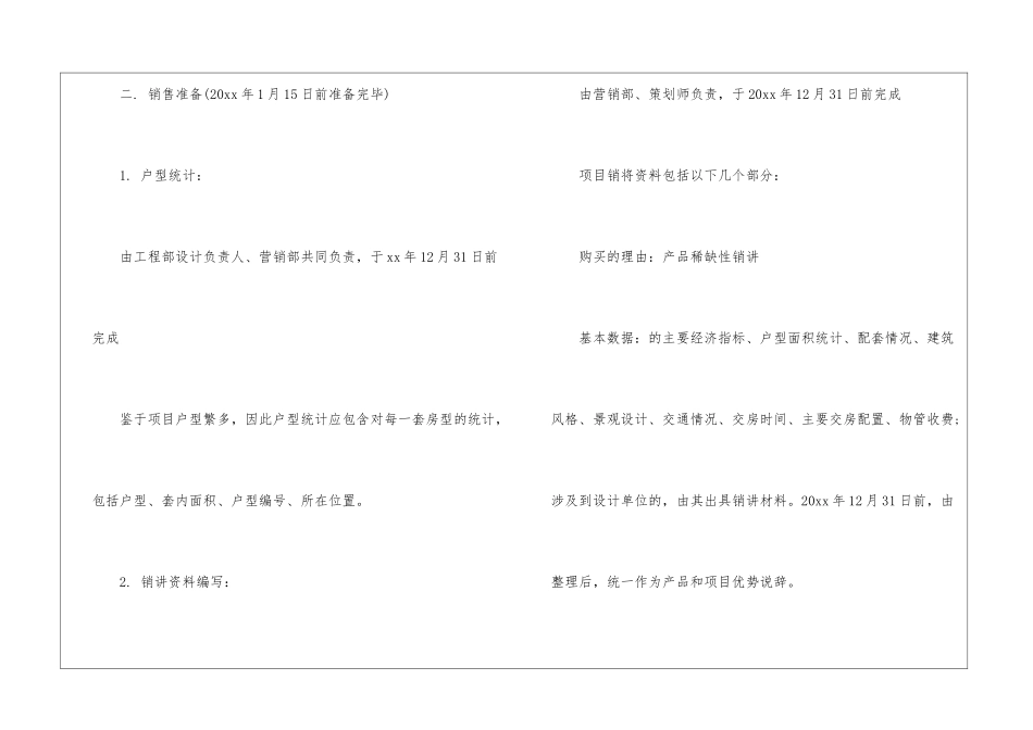 房地产销售的工作计划3篇_第3页