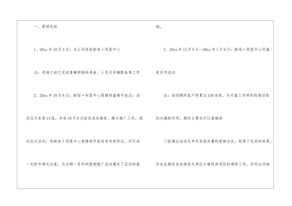 房地产销售经理工作总结15篇_第2页