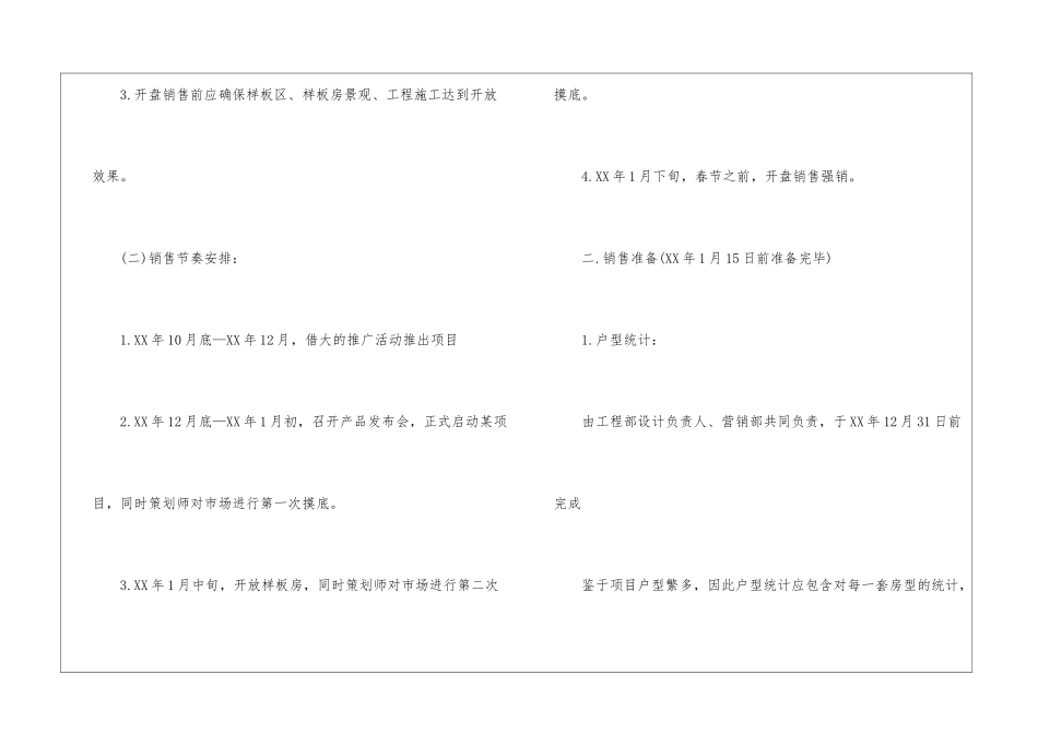 房地产项目销售计划_第2页