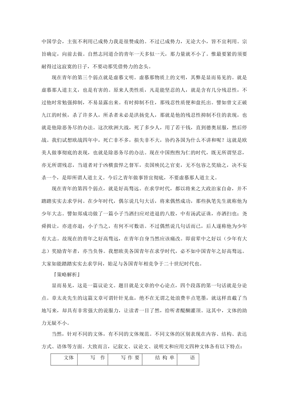 2011高考语文 作文技法 文体建模1_第2页