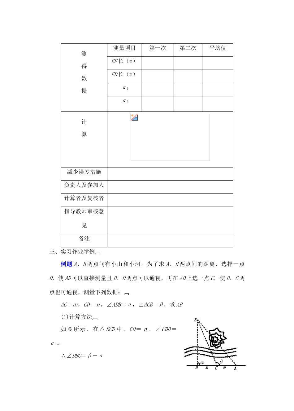 2012年重点中学高考数学复习 第20课时 实习作业（2）学案 湘教版_第2页