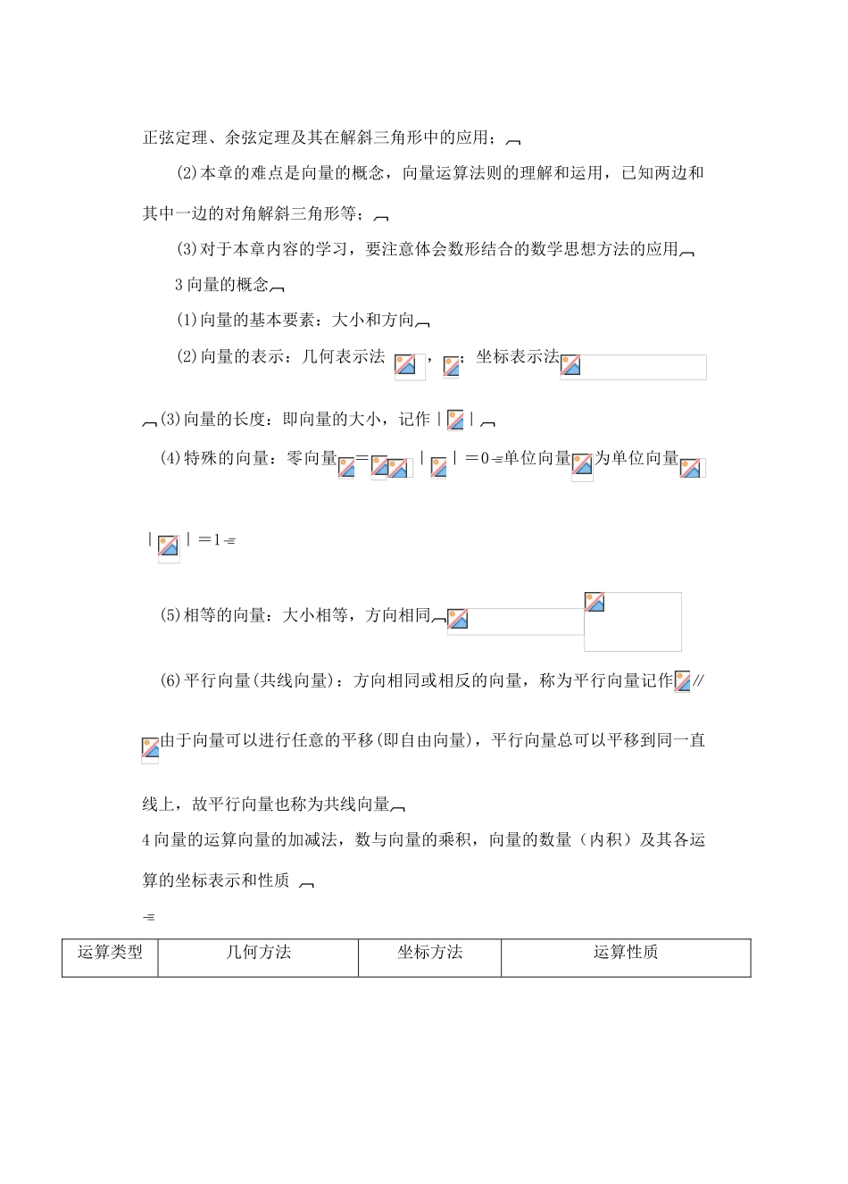 2012年重点中学高考数学复习 第24课时  小结与复习（1）学案 湘教版_第2页