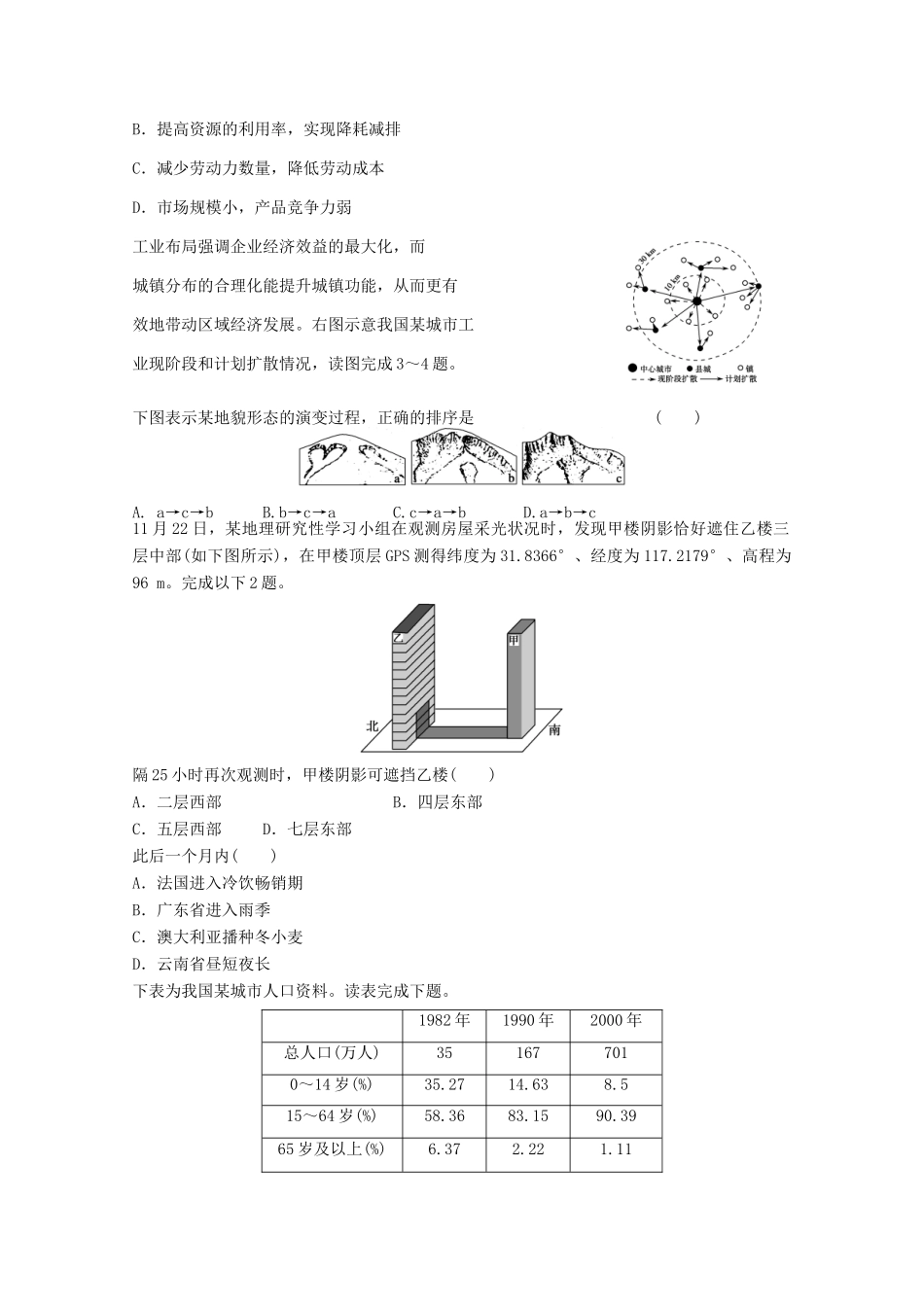 2012年高考地理专题复习 典题精练学案43_第2页