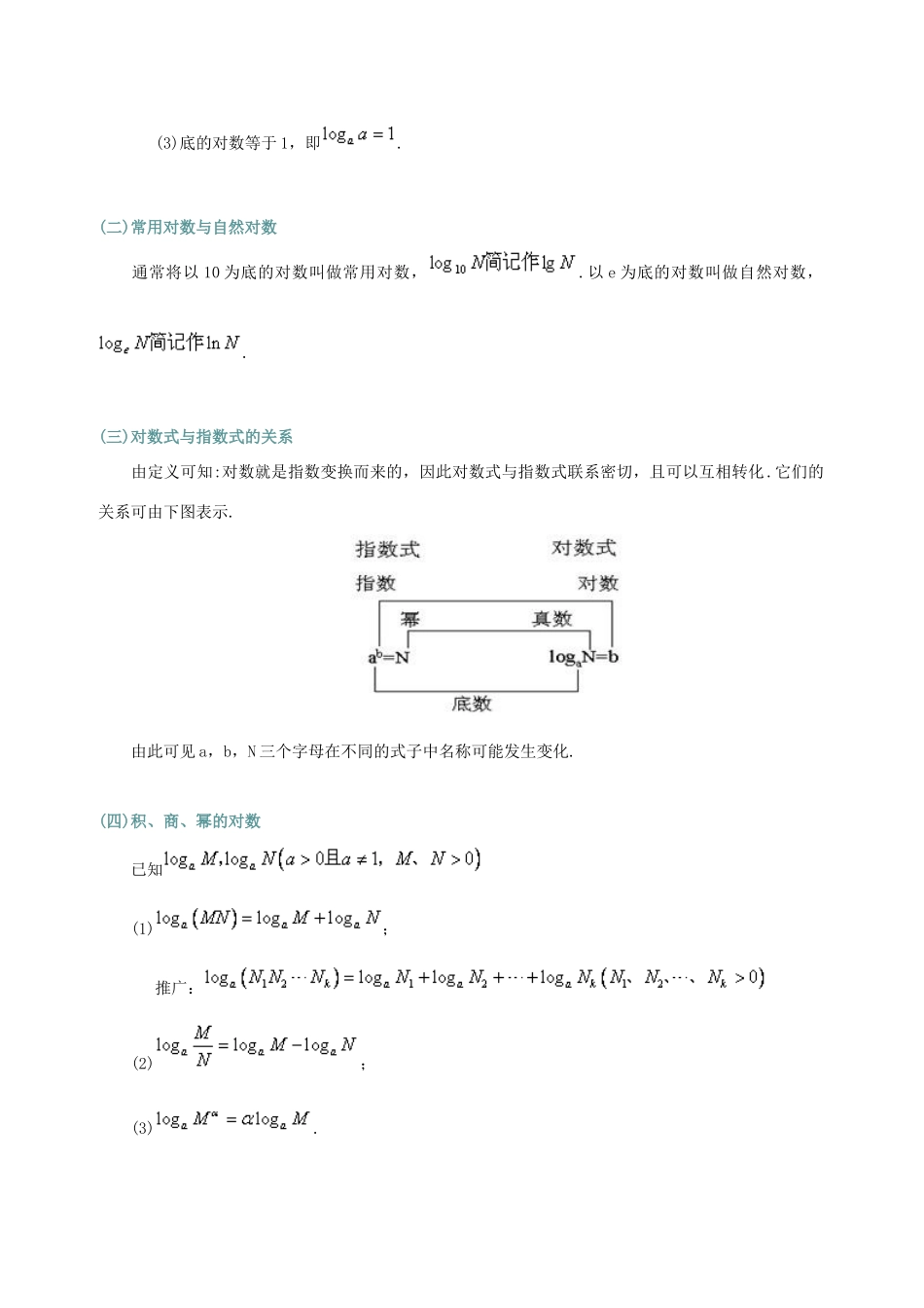 2012高中数学 2.2.1《对数与对数函数》知识导学学案 新人教A版必修1_第2页