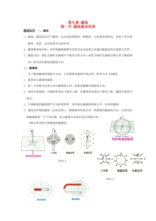 2012年高考物理基础知识专题复习教案12