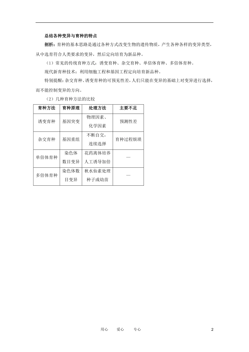 2012高中生物 3.2.3《基因与性状》知识梳理 中图版必修（百）2_第2页