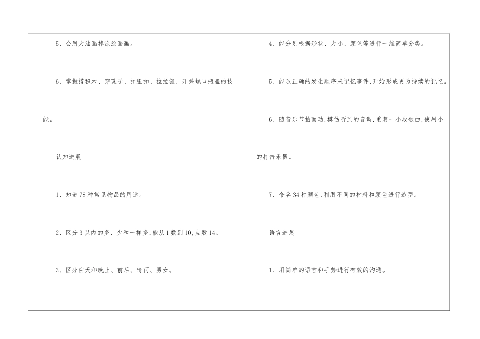 托班第一学期班务计划_第3页