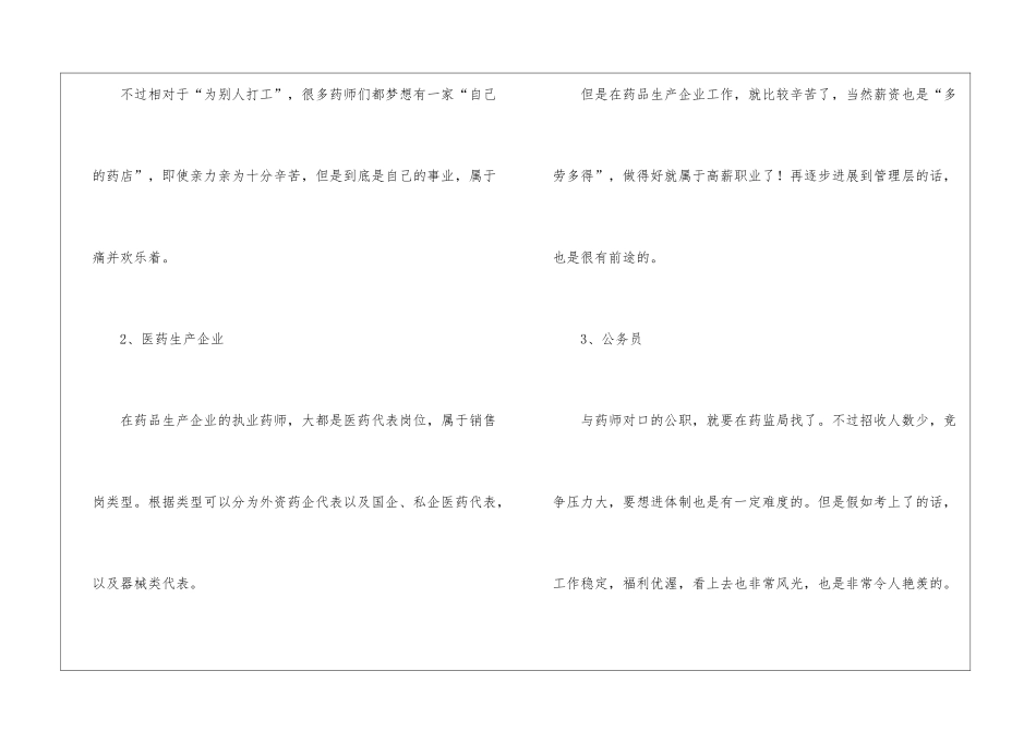 执业药师的就业方向_第2页