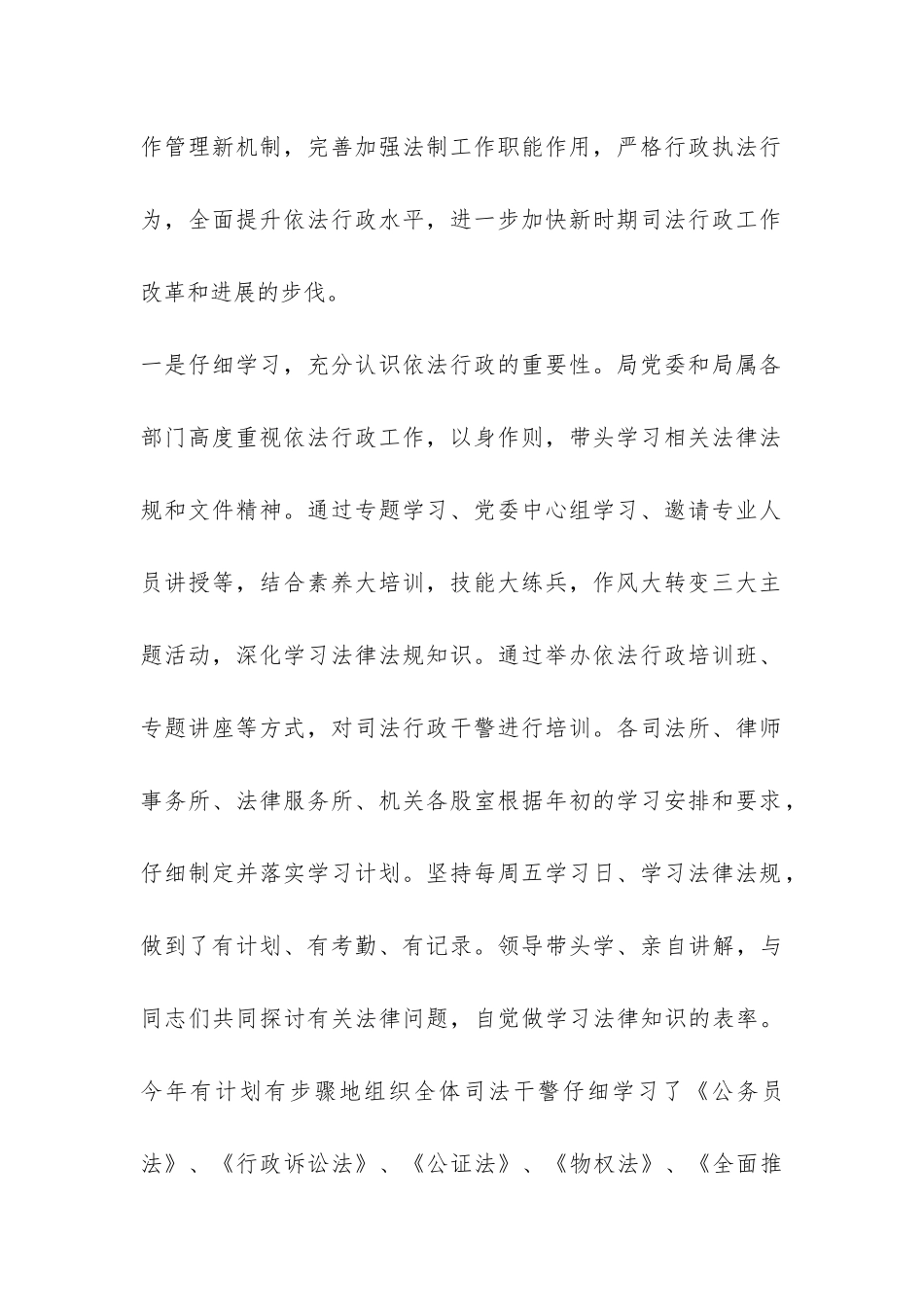 执法监察局2024年度工作总结-_第2页