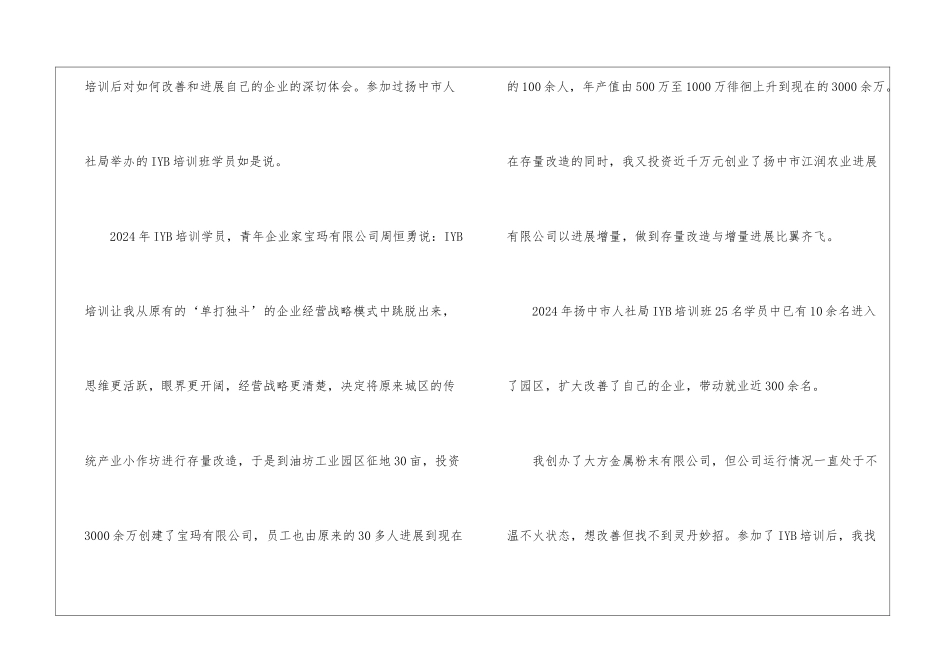 扬中市强化IYB培训助力中小企业发展_第2页