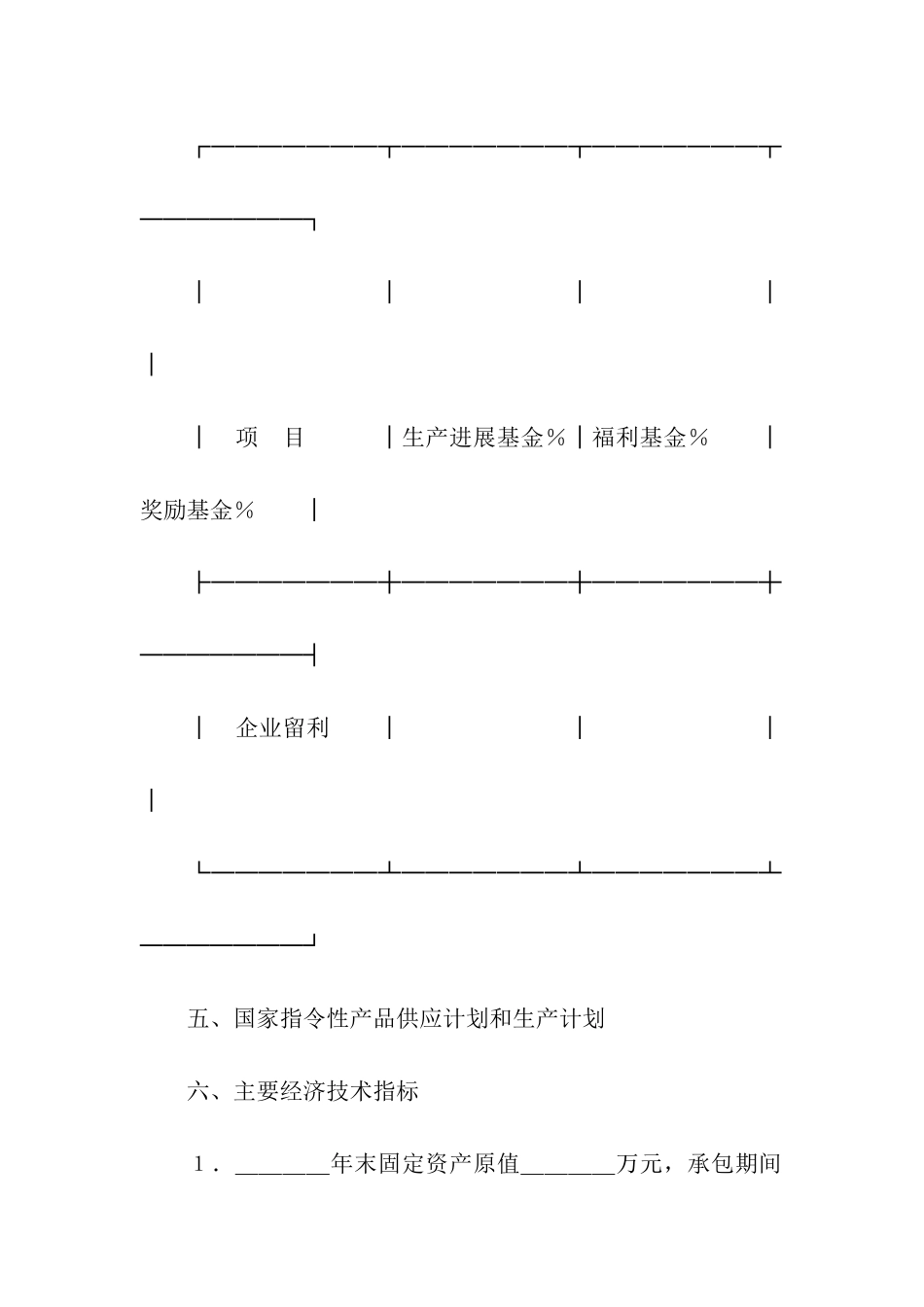 承包经营合同书样本_第2页