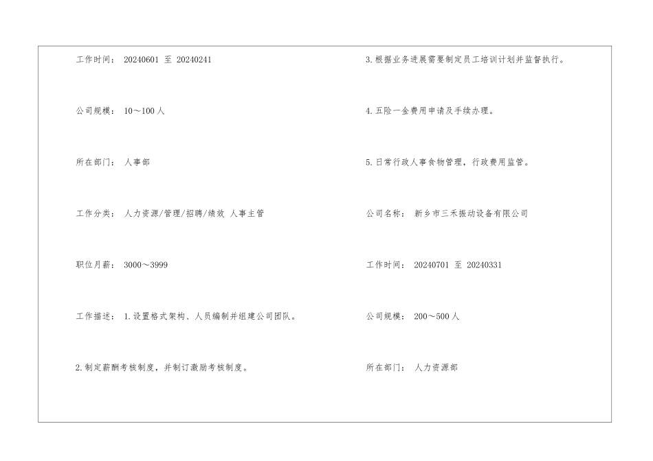 技术销售个人简历模板_第3页