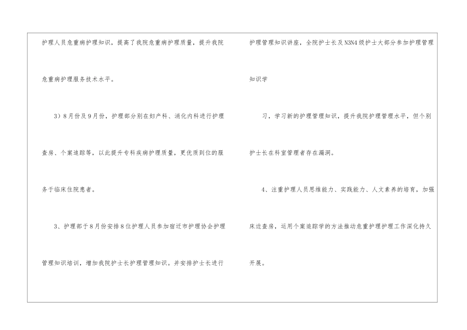 护士长的季度工作计划_第2页