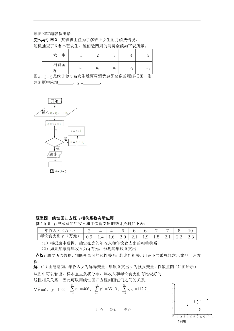 2012高考数学精英备考专题讲座 第四讲概率与统计 第三节概率与统计的综合应用 文_第3页