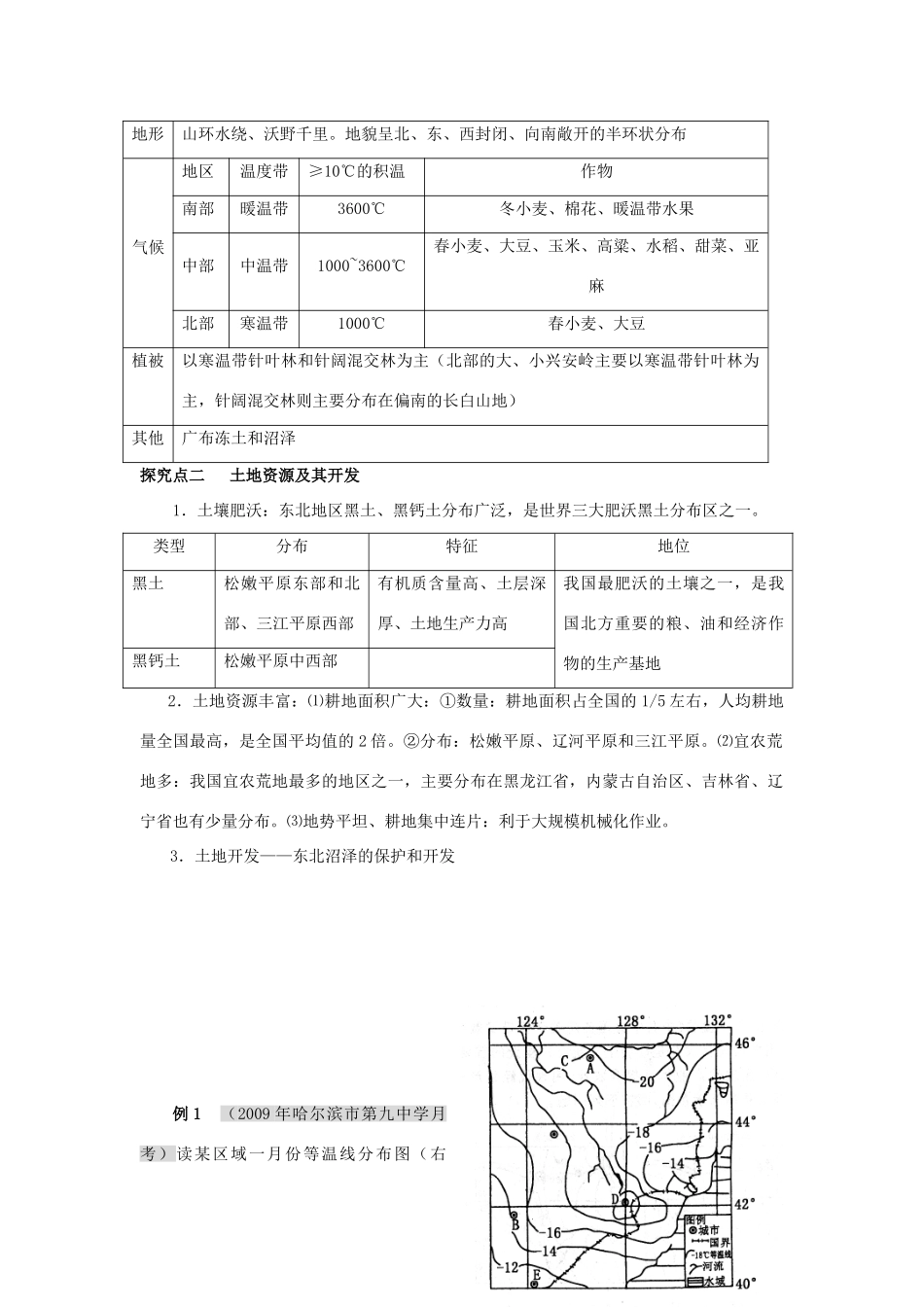 2012高考地理 冲刺 第37讲 农业与区域可持续发展学案 鲁教版_第3页