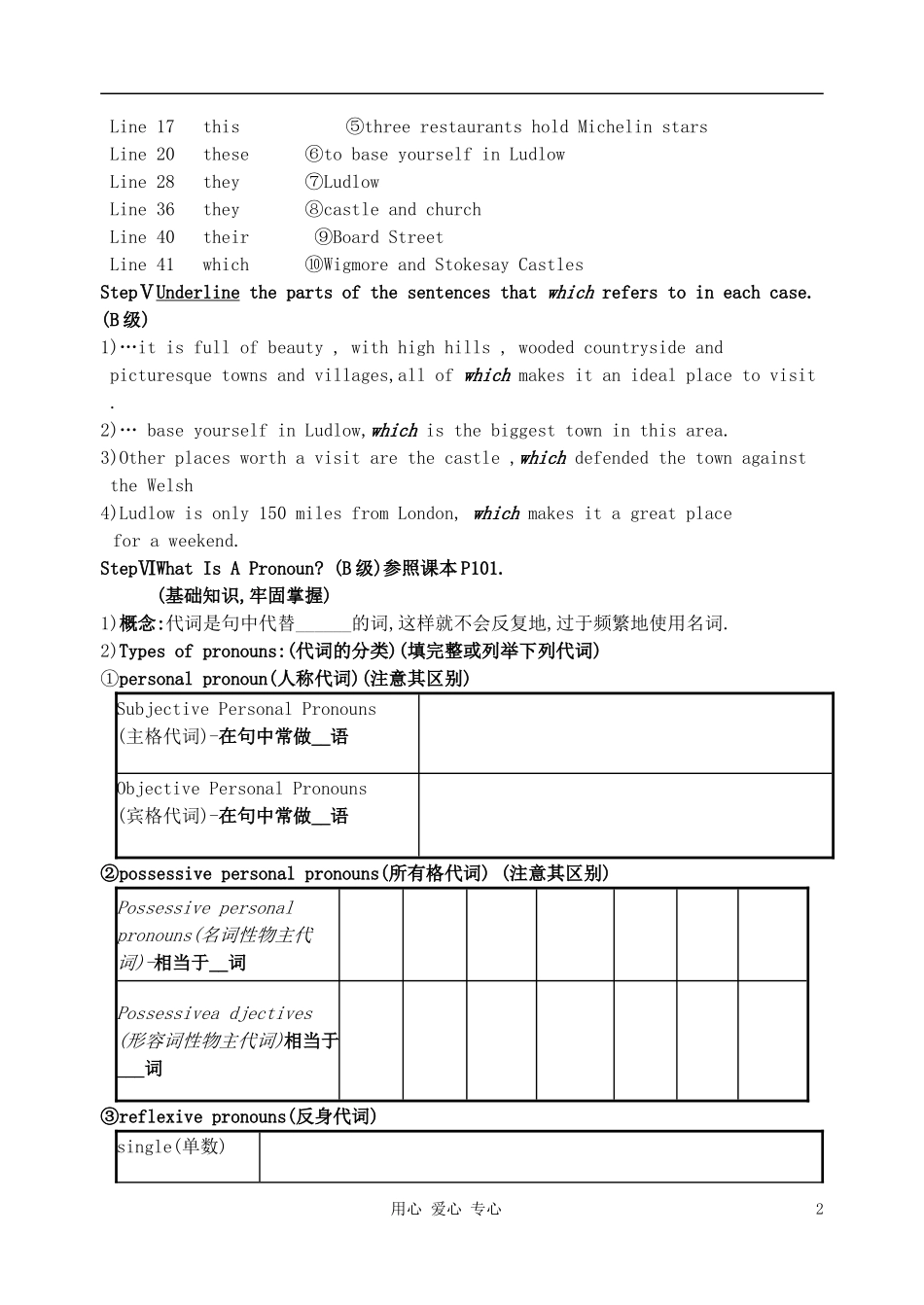 2012高中英语 Unit20（7）学案 北师大版选修7_第2页