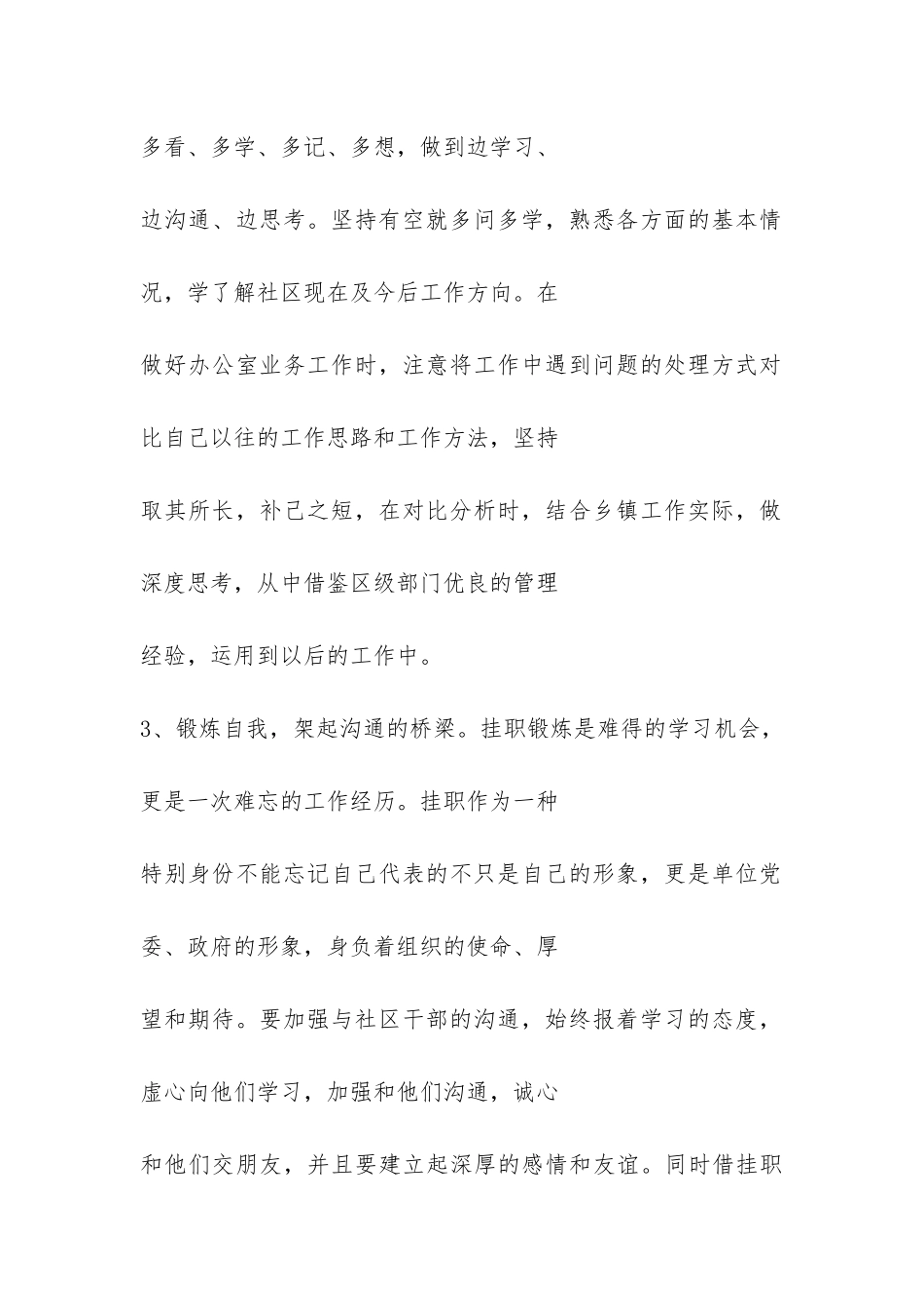 挂职锻炼干部2024年个人工作总结-_第2页