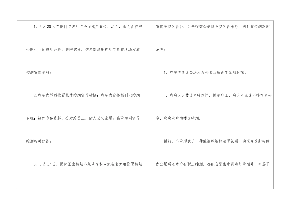 控烟年终总结集锦六篇_第2页