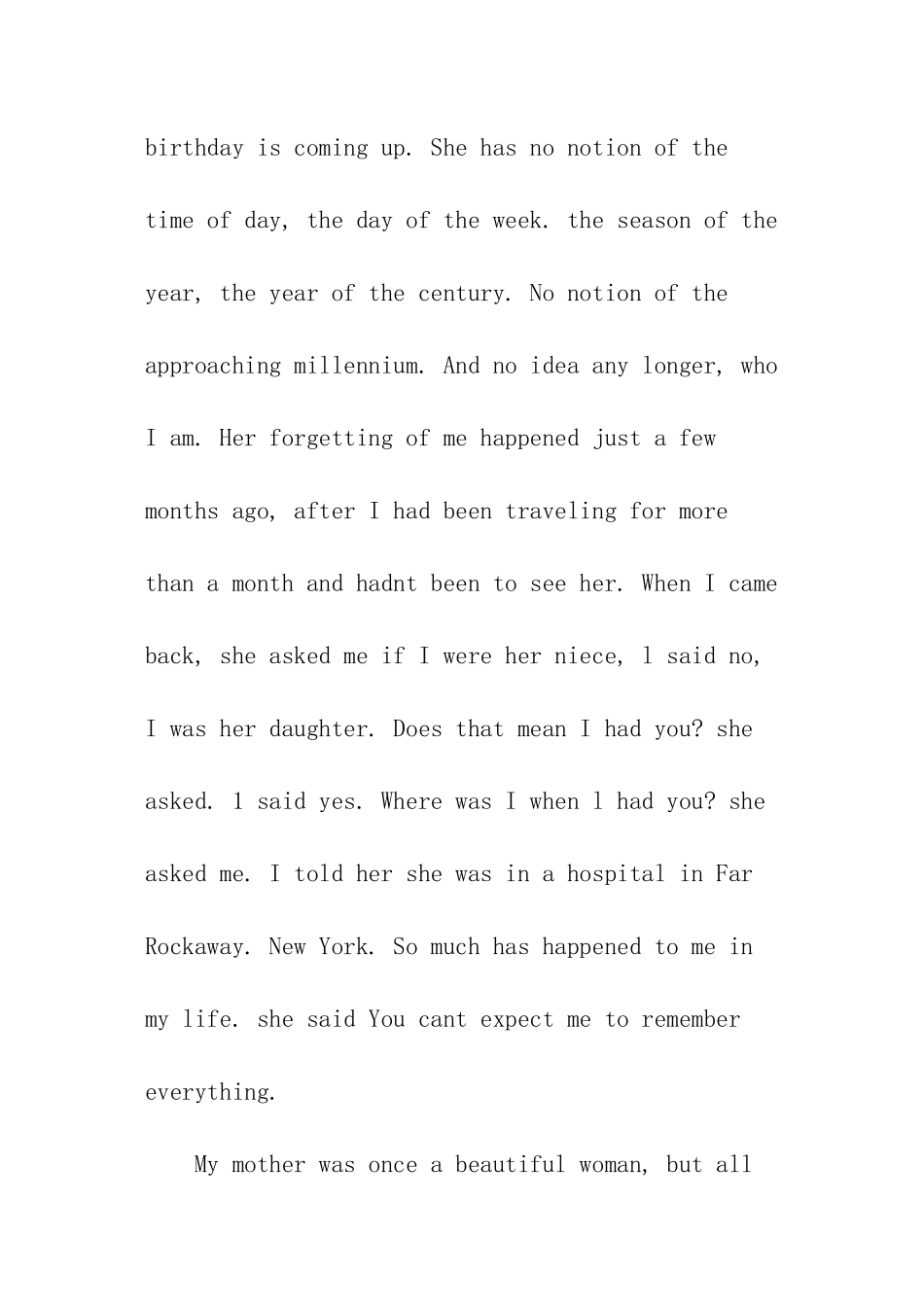 描写妈妈的英语作文：我的妈妈_第2页