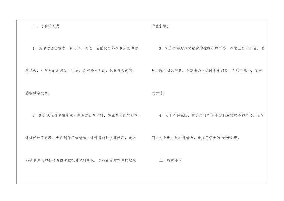 教学督导员学期工作总结_第3页