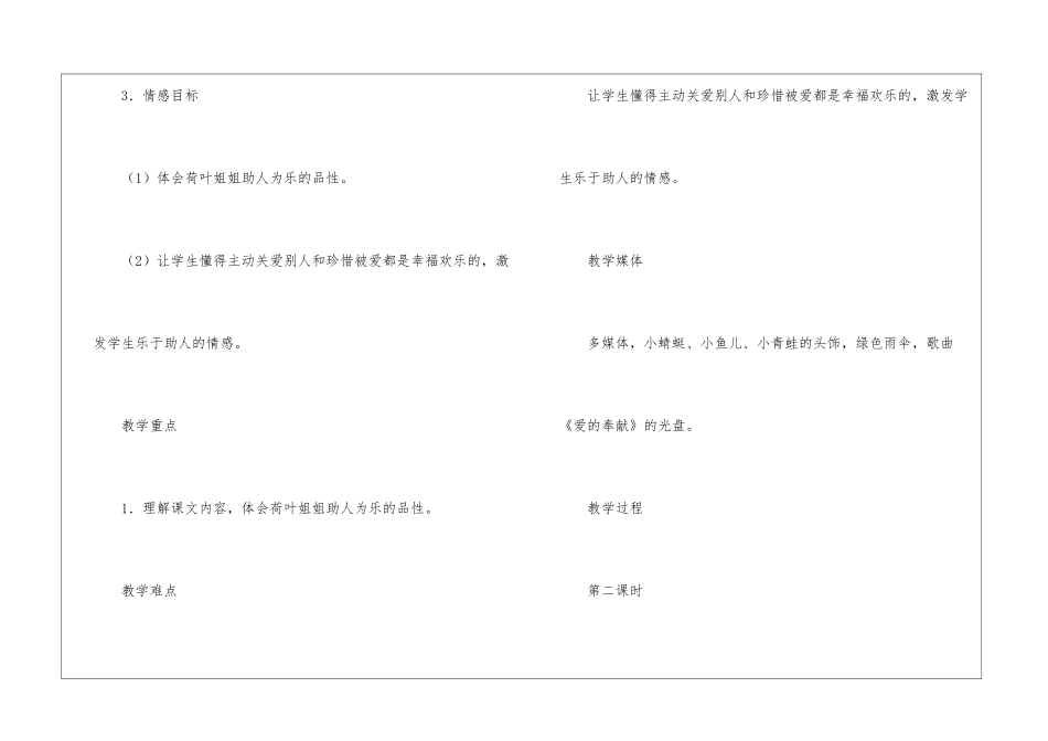 教学计划模板锦集九篇_第2页