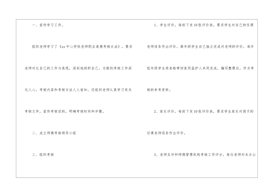 教师师德工作总结锦集6篇_第2页