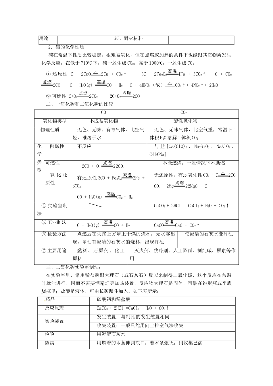 2013届高考化学一轮精品教学案 4.1 无机非金属材料的主角—硅_第2页