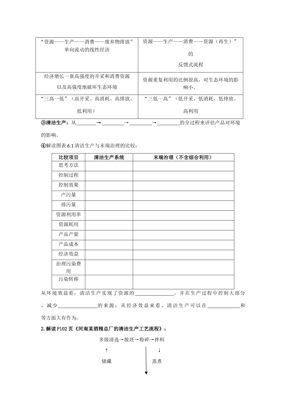 2013年高中地理 第六单元第二节《中国的可持续发展实践》全册教学案 新人教版必修1_第3页