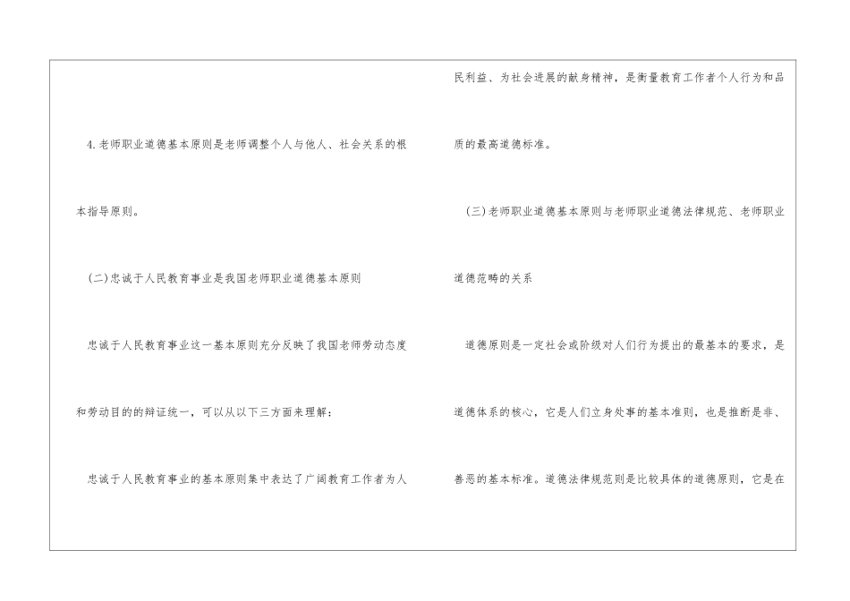 教师职业道德基本原则_第2页