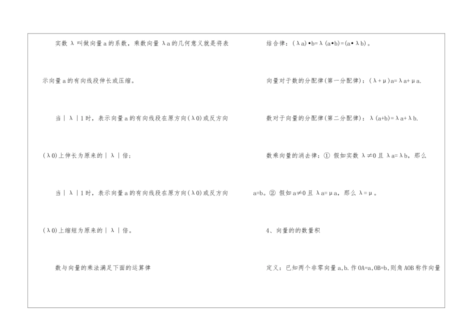 数学必修四第二章公式知识点_第3页