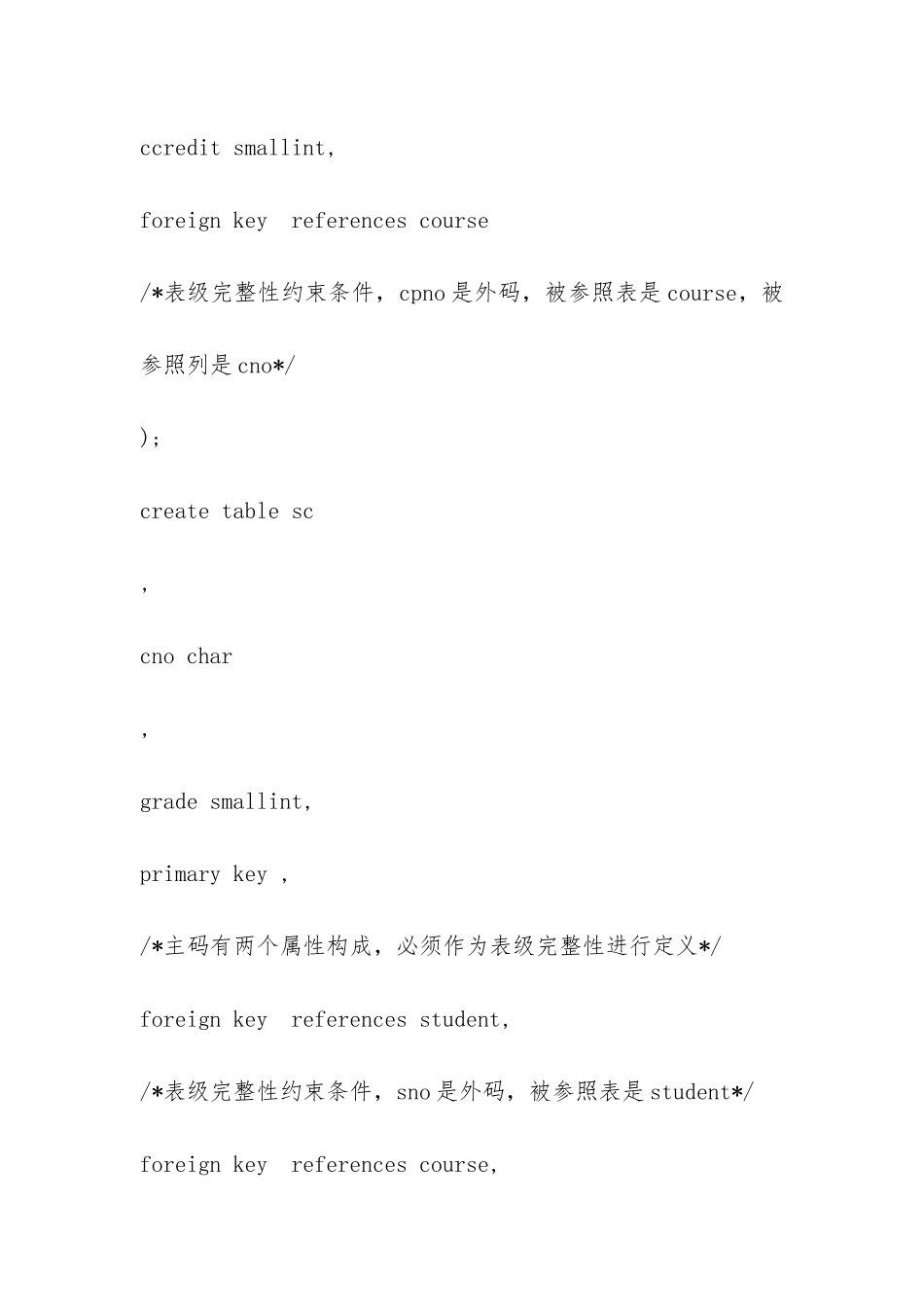 数据库上机实验报告-_第3页