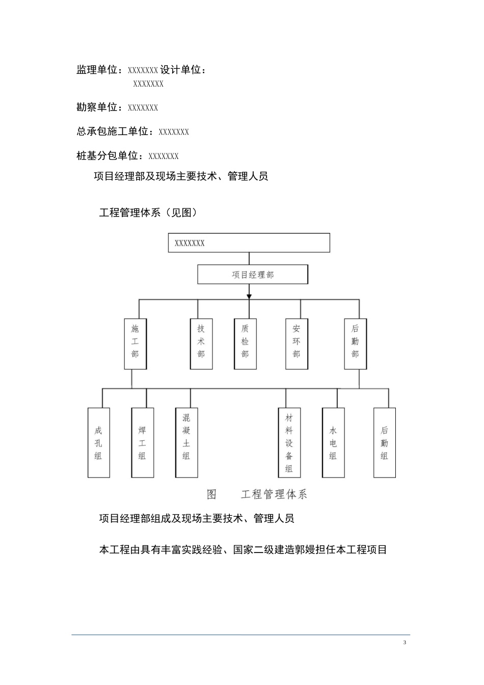长螺旋钻孔管内泵压灌注后插钢筋笼灌注桩施工方案_第3页