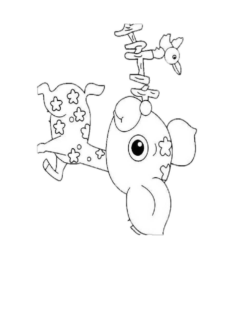 卡通涂色图片_第3页