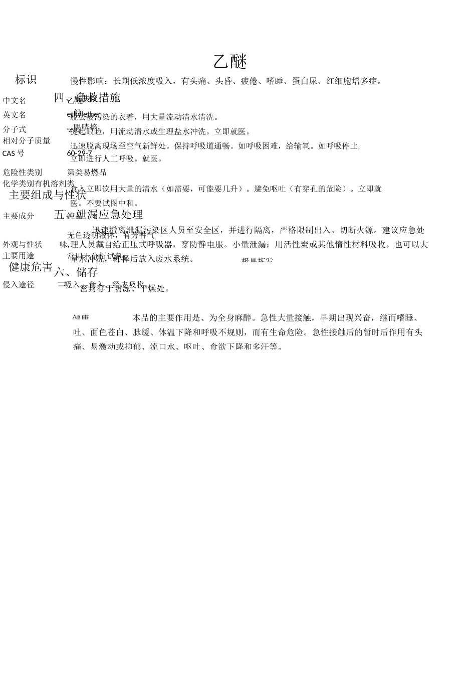 化学危险品安全数据表_第3页