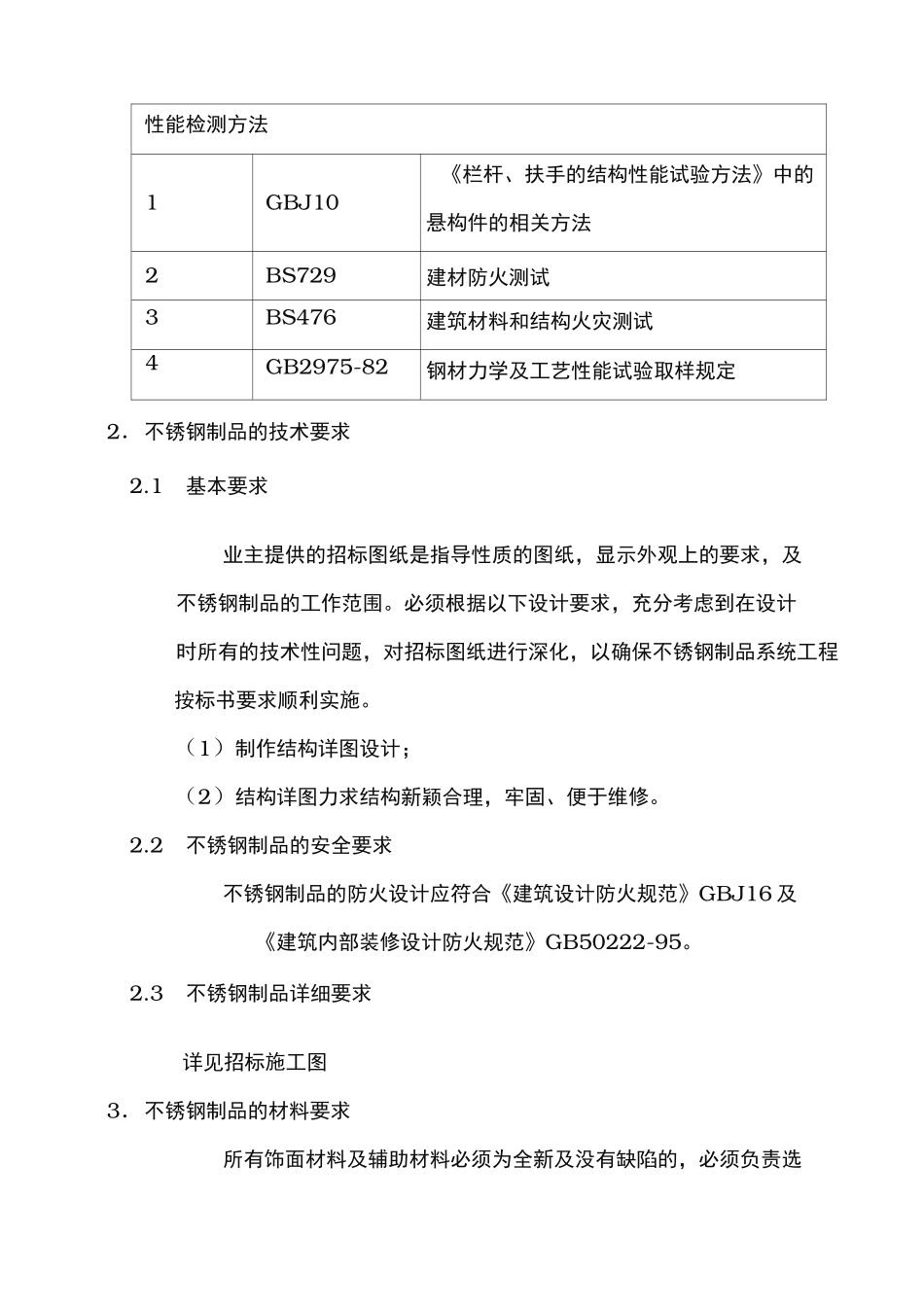 不锈钢制品工程施工组织设计方案_第2页