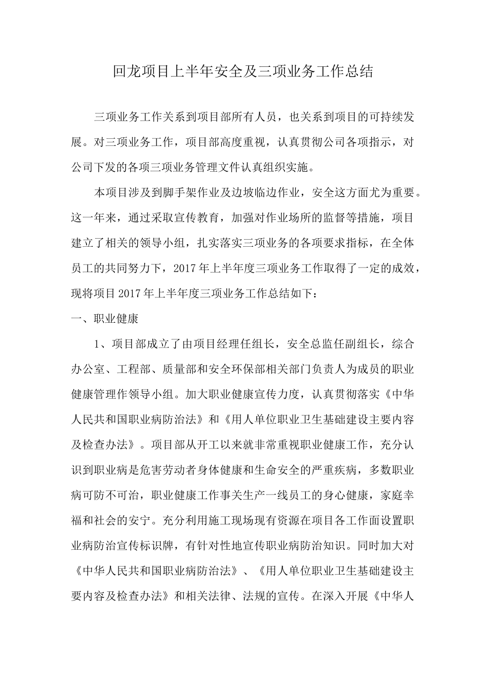 三项业务工作总结_第2页